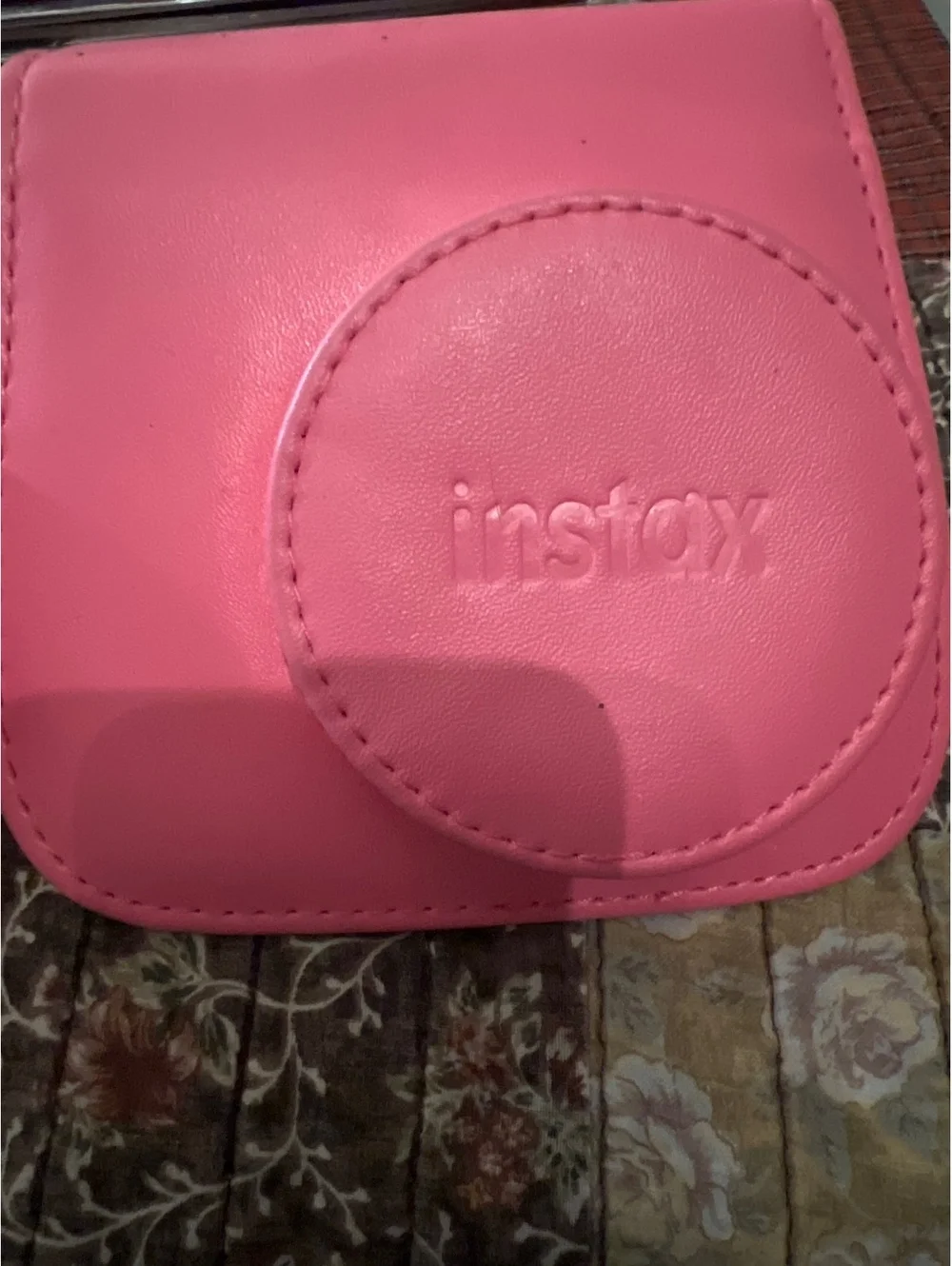Fujifilm Instax Mini Instant Camera Pink with Protective Case